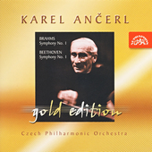 Album artwork for Ancerl Gold Edition 9 - Brahms: Symphony #1, etc