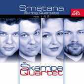 Album artwork for SMETANA : STRING QUARTETS 1 & 2