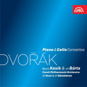 Album artwork for DVORAK - PIANO & CELLO CONCERTOS