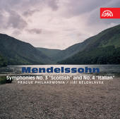 Album artwork for MENDELSSOHN SYMPHONIES 3 & 4