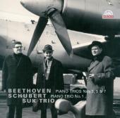 Album artwork for Suk Trio plays Beethoven and Schubert