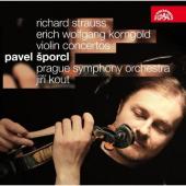 Album artwork for R.Strauss, Korngold: Violin Concertos (Sporcl)