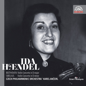 Album artwork for Ida Haendel plays Beethoven & Sibelius Concertos