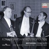 Album artwork for Beethoven: String Trios / Rostropovish, Kogan, Bar