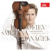Album artwork for Violin works of Prokofiev, Smetana, Janacek / Spac
