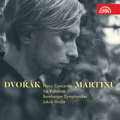 Album artwork for Dvorak & Martinu: Piano Concertos / Kahanek
