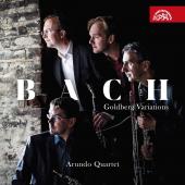 Album artwork for Bach: GOLDBERG VARIATIONS / Arundo Quartet