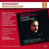 Album artwork for Moussorgski: Boris Godonov (Rostropovich)