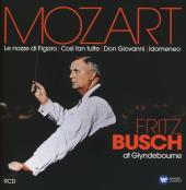 Album artwork for Mozart, four Operas: Fritz Busch at Gylyndebourne