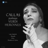 Album artwork for Callas Portrays Verdi Heroines (LP)