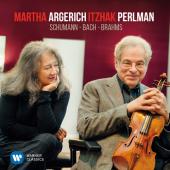 Album artwork for Schumann, Bach & Brahms (Perlman & Argerich) LP