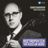 Album artwork for Shostakovich: Cello Concertos (Rostropovich)