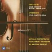 Album artwork for Saint-Saens & Myaskovsky Cello Concertos