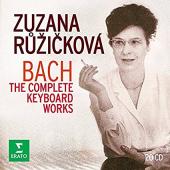 Album artwork for Bach: The Complete keyboard Works / Ruzickova