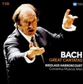 Album artwork for Bach : Great Cantatas (Harnoncourt)