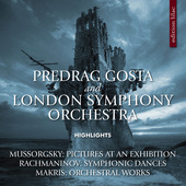 Album artwork for Mussorgsky, Rachmaninoff & Makris: Orchestral Work