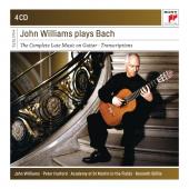 Album artwork for John Williams Plays Bach 4-CD