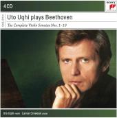 Album artwork for Uto Ughi plays Beethoven Violin Sonatas 4-CD