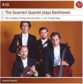 Album artwork for Guarnieri Quartet Plays Beethoven (8CD set )