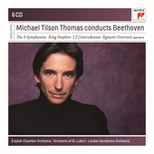 Album artwork for Michael Tilson Thomas Conducts Beethoven 6-CD