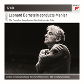 Album artwork for Leonard Bernstein Conducts Mahler 12-CD set