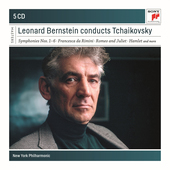 Album artwork for Leonard Bernstein Conducts Tchaikovsky 5-CD set