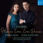 Album artwork for Human Love, Love Divine - Handel Arias & Duets
