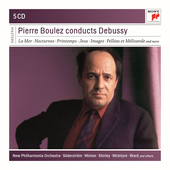 Album artwork for Pierre Boulez Conducts Debussy
