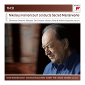 Album artwork for Nikolaus Harnoncourt conducts Sacred Masterworks