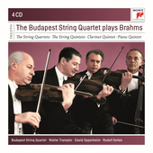 Album artwork for The Budapest Strinq Quartet Play Brahms