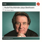 Album artwork for Rudolf Buchbinder Plays Beethoven - The Sonata Leg