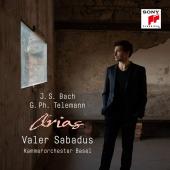 Album artwork for Bach & Telemann: Arias   Valer Sabadus
