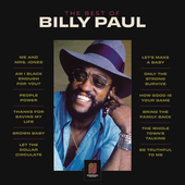 Album artwork for THE BEST OF BILLY PAUL LP