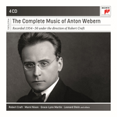 Album artwork for COMPLETE MUSIC OF ANTON WEBERN 4-CD