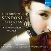 Album artwork for Pier Giuseppe Sandoni: Cantatas & Instrumental Wor