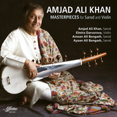 Album artwork for AMJAD ALI KHAN - Masterpieces for Sarod and Violin