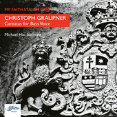 Album artwork for Graupner: Cantatas for Bass Voice