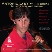 Album artwork for Antonio Lysy at The Broad: Music from Argentina, Y