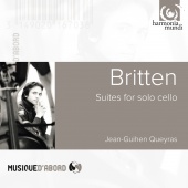 Album artwork for Britten: Suites for Solo Cello. Queyras