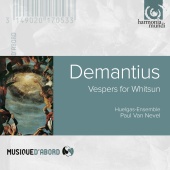 Album artwork for Demantius: Vespers for Whitsun