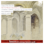 Album artwork for ROSSINI. Petite Messe solennelle. RIAS Kammerchor/