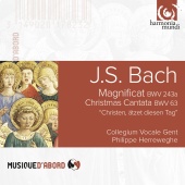 Album artwork for Bach: Magnificat - Collegium Vocale Gent/Herrewegh