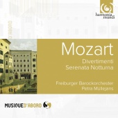 Album artwork for MOZART. Divertimenti. Freiburger Barockorchester/M