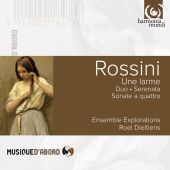 Album artwork for ROSSINI. Una Lagrima. Ensemble Explorations/Dielti