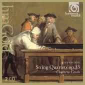 Album artwork for HAYDN. String Quartets Op.33. Cuarteto Casals