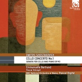 Album artwork for Shostakovich: Cello Concerto No.1, Cello Sonata Op