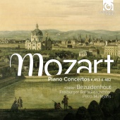 Album artwork for Mozart: Piano Concertos K.453 & 482 / Bezuidenhout
