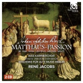 Album artwork for BACH. St.Matthew Passion. RIAS Kammerchor, AAM, Ja