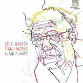 Album artwork for BARTOK. Piano Works. Planes