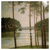 Album artwork for BRAHMS. Sonatas for Clarinet and Piano. Coppola/St